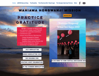 wahiawashinbuddhists.org screenshot