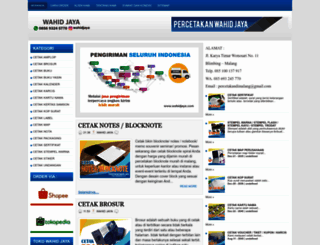wahidjaya.com screenshot