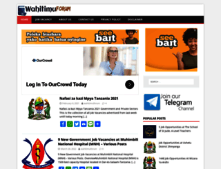wahitimuforum.com screenshot