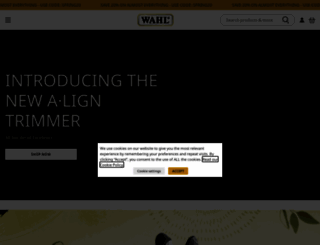 wahl.co.uk screenshot