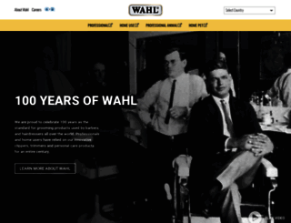 wahlglobal.com screenshot