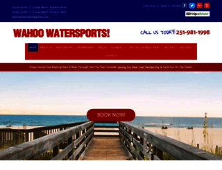 wahoowatersports.com screenshot