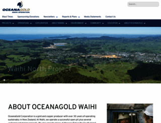 waihigold.co.nz screenshot