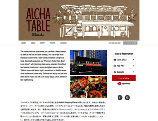 waikiki.alohatable.com screenshot