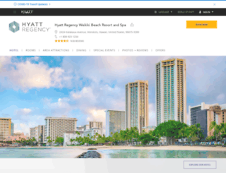 waikiki.hyatt.com screenshot