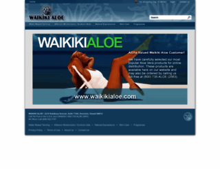 waikikialoe.com screenshot