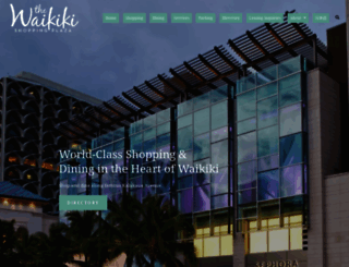 waikikishoppingplaza.com screenshot