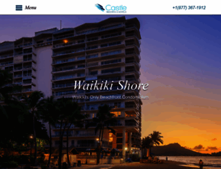 waikikishorecondominiums.com screenshot
