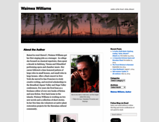 waimeawilliams.wordpress.com screenshot