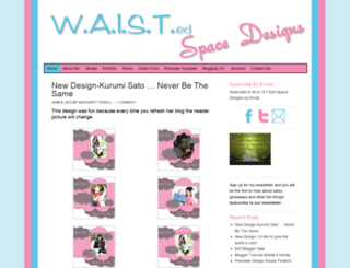 waisteddesigns.com screenshot