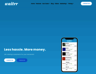 waitrr.com screenshot