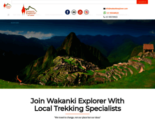 wakankiexplorer.com screenshot