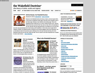 wakefielddoctrine.com screenshot