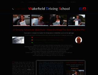 wakefielddrivingschool.co.uk screenshot