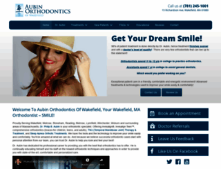 wakefieldorthodonticcare.com screenshot
