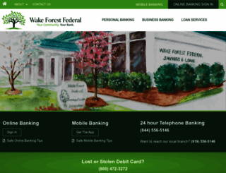 wakeforestfederal.com screenshot