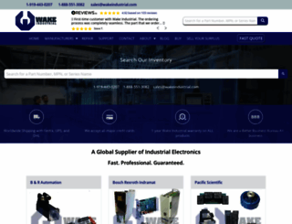 wakeindustrial.com screenshot