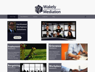 wakelymediation.com screenshot
