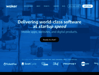 waker.com screenshot