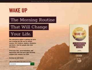wakeupbook.launchrock.com screenshot