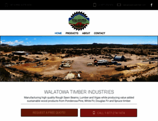 walatowatimberindustries.com screenshot