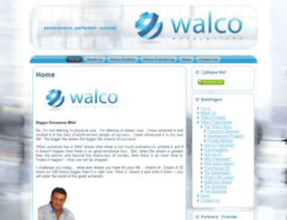 walco.co.za screenshot