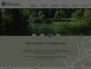 waldachtal.de screenshot