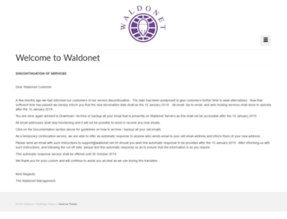 waldonet.net.mt screenshot