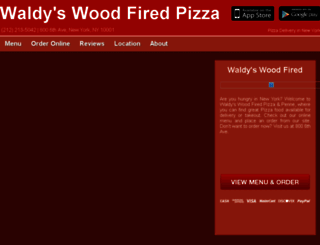 waldyswoodfiredpizzapenne.eat24hour.com screenshot