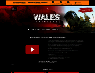 wales-paintball.co.uk screenshot