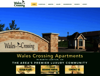 walescrossing.com screenshot