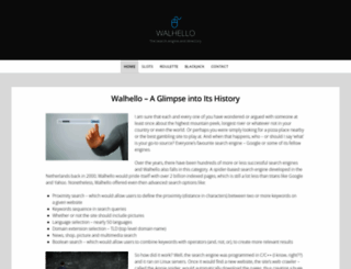 walhello.com screenshot