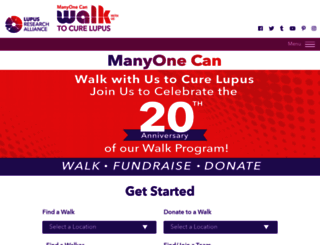 walk.lupusresearch.org screenshot