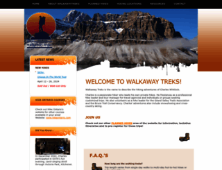 walkawaytreks.com screenshot