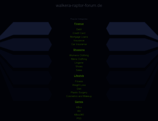 walkera-raptor-forum.de screenshot