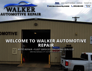 walkerautomotiverepairkc.com screenshot