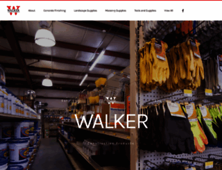 walkerconstructionproducts.com screenshot