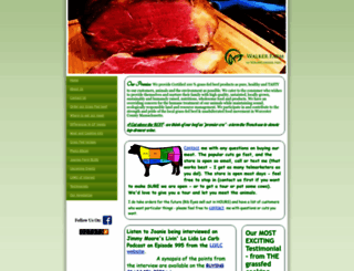 walkergrassfed.com screenshot