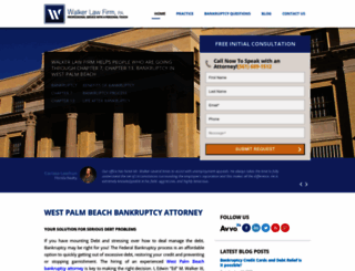 walkerlaw.net screenshot