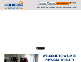 walkerphysicaltherapyinc.com screenshot