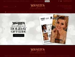 walkersjewelers.com screenshot