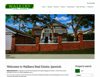 walkersrealestate.com.au screenshot