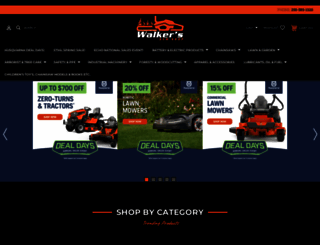 walkerssawshop.com screenshot
