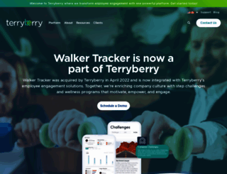 walkertracker.com screenshot