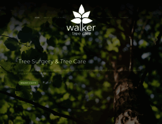 walkertreecare.co.uk screenshot
