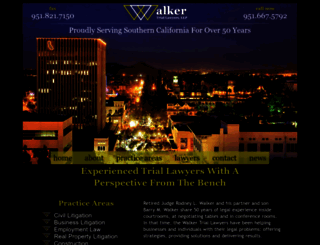 walkertriallawyers.com screenshot