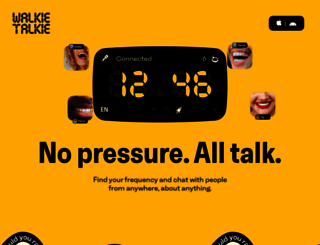 walkie-talkie.io screenshot