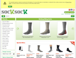 walking-hiking-socks.co.uk screenshot