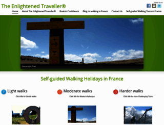 walking-holidays-france.com screenshot