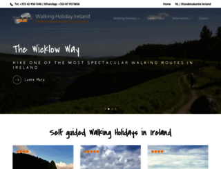 walkingholidayireland.com screenshot